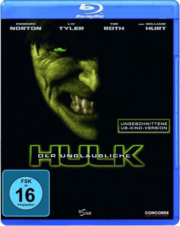 The Incredible Hulk (Niesamowity Hulk) [Blu-Ray]
