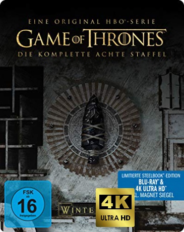 Game of Thrones Season 8 (Gra o tron Sezon 8) [Blu-Ray 4K]+[Blu-Ray]