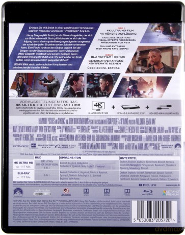 Gemini Man (Bliźniak) [Blu-Ray 4K]+[Blu-Ray]