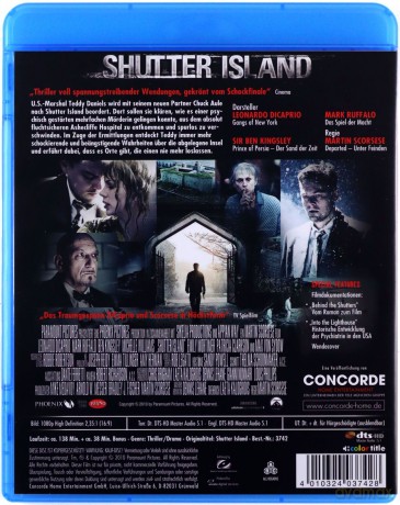 Shutter Island (Wyspa tajemnic) [Blu-Ray]
