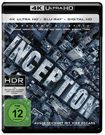 Incepcja [Blu-Ray 4K]+[Blu-Ray]