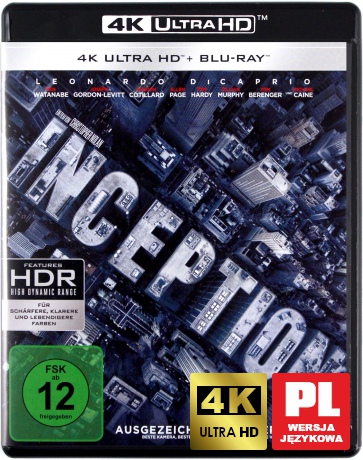 Incepcja [Blu-Ray 4K]+[Blu-Ray]