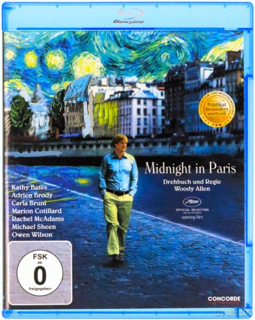 Midnight in Paris (O północy w Paryżu) [Blu-Ray]