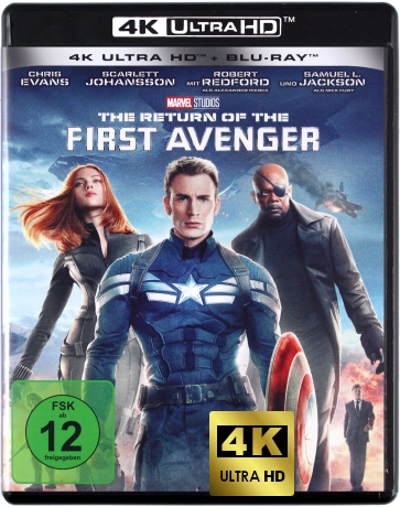 Captain America: The Winter Soldier (Kapitan Ameryka: Zimowy żołnierz) [Blu-Ray 4K]+[Blu-Ray]