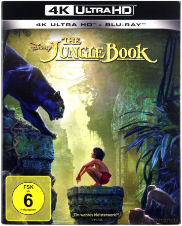 The Jungle Book (Księga dżungli) (Disney) [Blu-Ray 4K]+[Blu-Ray]