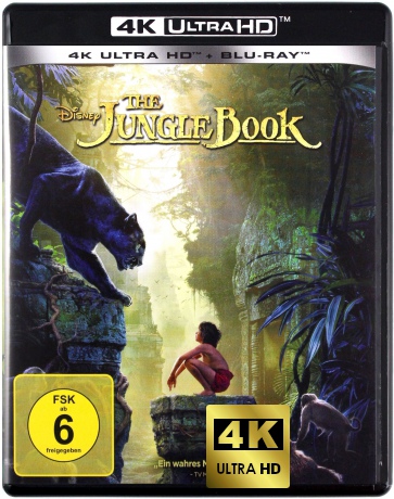 The Jungle Book (Księga dżungli) (Disney) [Blu-Ray 4K]+[Blu-Ray]