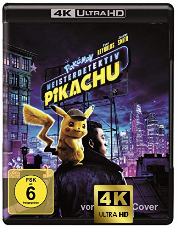 Pokemon Detective Pikachu (Pokemon: Detektyw Pikachu) [Blu-Ray 4K]+[Blu-Ray]