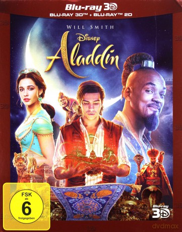 Aladdin (Aladyn) (Disney) [Blu-Ray 3D]+[Blu-Ray]