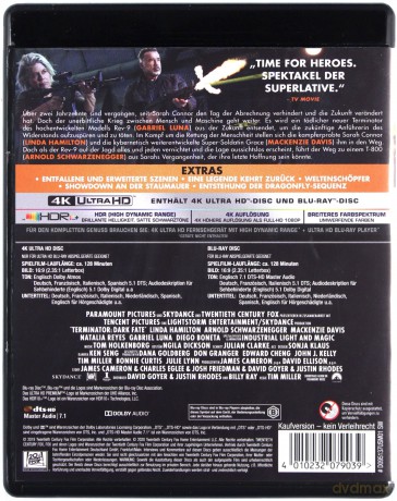 Terminator: Mroczne przeznaczenie [Blu-Ray 4K]+[Blu-Ray]