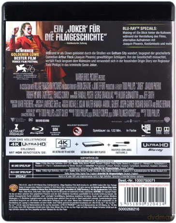 Joker [Blu-Ray 4K]+[Blu-Ray]