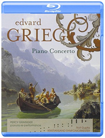 Edvard Grieg (1843-1907): Klavierkonzert op.16 [Blu-Ray]+[SACD]