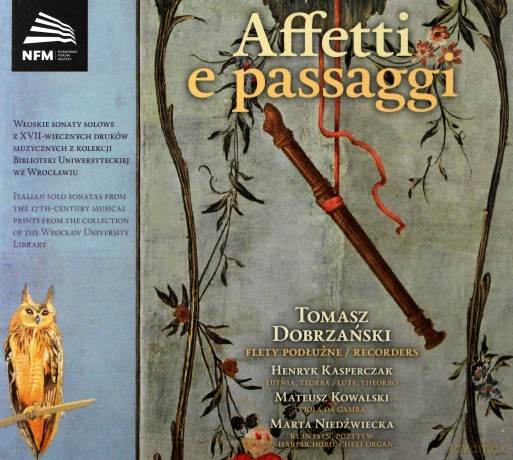 Dobrzański Tomasz: Affetti e passaggi [CD]