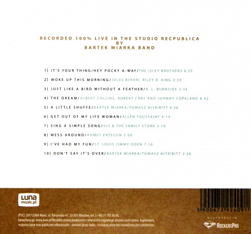 Bartek Miarka: Where's the moose [CD]