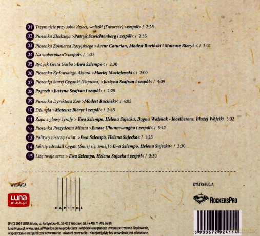 Teatr Muzyczny Capitol: Liżę Twoje Serce [CD]