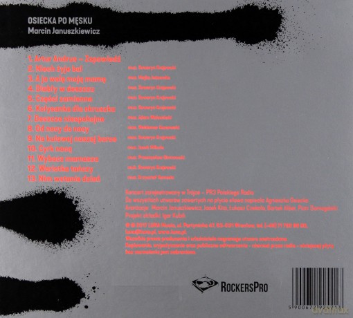 Marcin Januszkiewicz: Osiecka po męsku [CD]