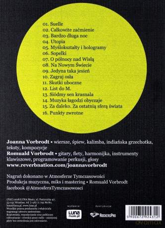Joanna Vorbrodt: Punkty zwrotne [CD]