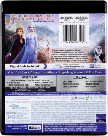 Frozen II (Kraina lodu 2) [Blu-Ray 4K]+[Blu-Ray]