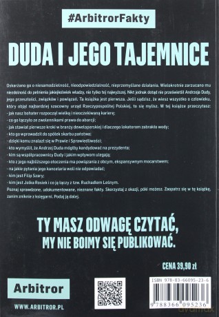 Duda i jego tajemnice - Tomasz Piątek, Marcin Celiński [KSIĄŻKA]