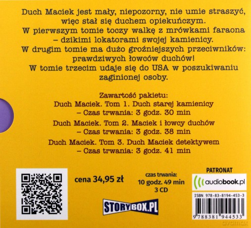Duch Maciek - Anna Onichimowska [AUDIOBOOK]