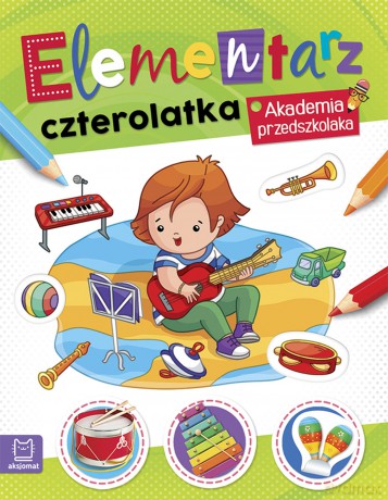Elementarz 4 latka. Akademia przedszkolaka [KSIĄŻKA]