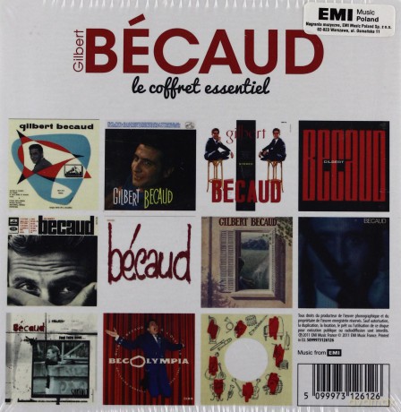 Gilbert Becaud: Essential Boxset Limited [12CD]+[KSIĄŻKA]