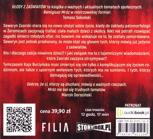 Głosy z zaświatów - Remigiusz Mróz [AUDIOBOOK]