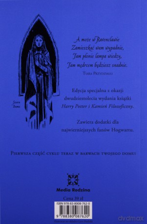 Harry Potter i kamień filozoficzny wyd. Ravenclaw - Joanne K. Rowling [KSIĄŻKA]