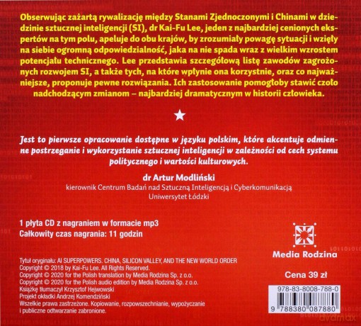 Inteligencja sztuczna - Kai-Fu Lee [AUDIOBOOK]
