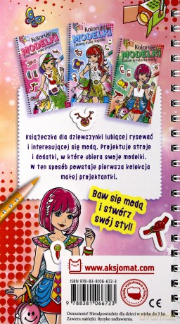 Koloruję Modelki. Zostań kreatorką mody [KSIĄŻKA]