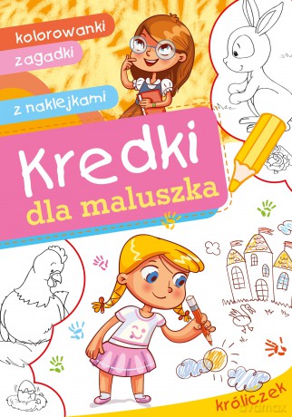 Króliczek. Kredki dla maluszka - Dorota Krassowska [KSIĄŻKA]