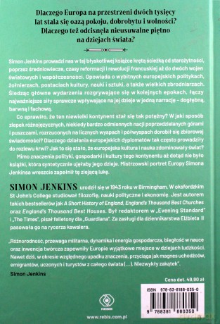 Krótka historia Europy - Simon Jenkins [KSIĄŻKA]
