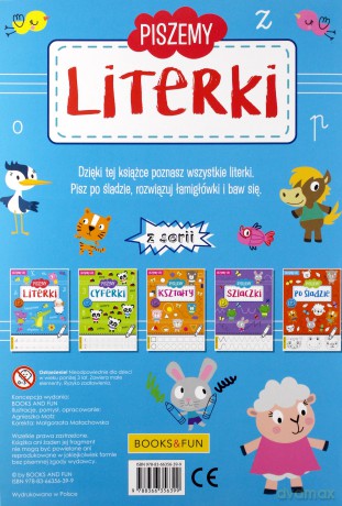 Piszemy Literki. Uczymy się [KSIĄŻKA]