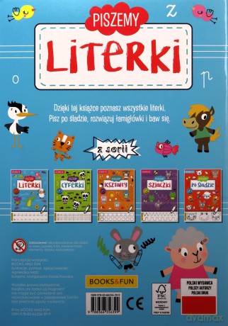 Piszemy Literki. Uczymy się [KSIĄŻKA]