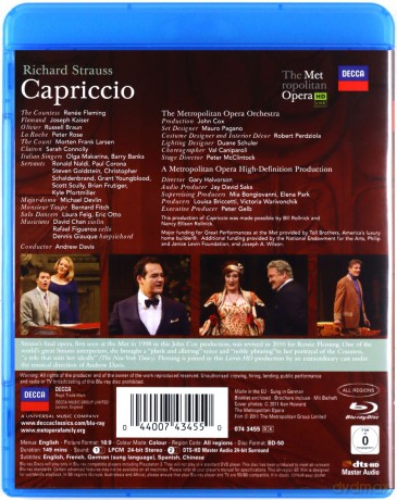 Renee Fleming: Strauss:Capriccio [Blu-Ray]