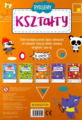 Rysujemy Kształty. Uczymy Się [KSIĄŻKA]