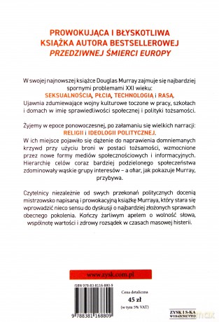Szaleństwo tłumów. Gender, rasa, tożsamość - Douglas Murray [KSIĄŻKA]