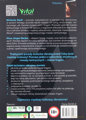 Tantryczny masaż lingam. Odkryj źródło męskiej rozkoszy - Michaela Riedl, Klaus Jürgen Becker [KSIĄŻKA]