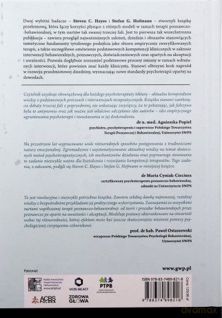 Terapia poznawczo-behawioralna oparta na procesach - Steven C. Hayes, Stefan G. Hoffmann [KSIĄŻKA]