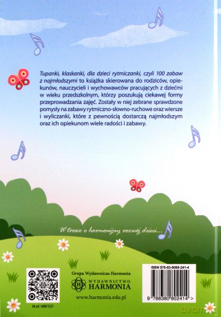 Tupanki klaskanki dla dzieci rytmiczanki czyli 100 zabaw z najmłodszymi - Katarzyna Janiszewska [KSIĄŻKA]