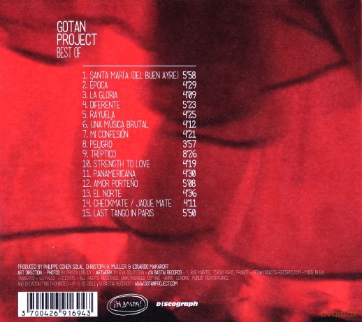 Gotan Project: Best Of (ecopack) [CD]