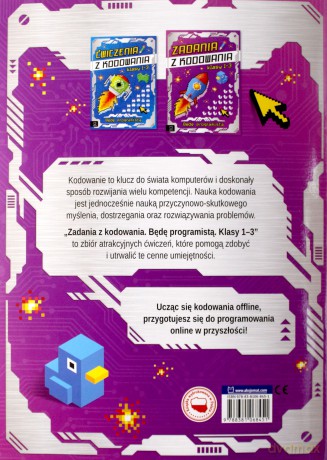 Zadania z kodowania. Będę programistą. Klasy 1-3 [KSIĄŻKA]