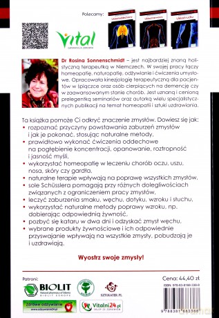 Zmysły. Medycyna holistyczna (Tom 9) - Rosina Sonnenschmidt [KSIĄŻKA]