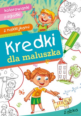 Żabka. Kredki dla maluszka - Dorota Krassowska [KSIĄŻKA]