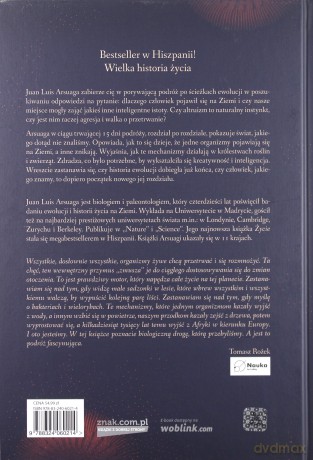 Życie. Fascynująca podróż przez 4 miliardy lat - Juan Luis Arsuaga [KSIĄŻKA]