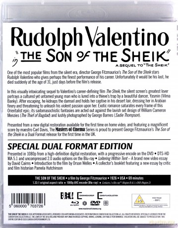 The Son Of The Sheik (Syn szejka) [2xBlu-Ray]