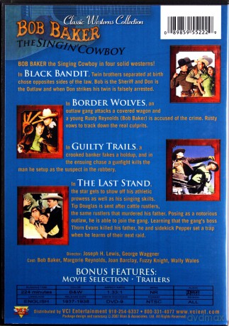 Bob Baker Classic Westerns [DVD]