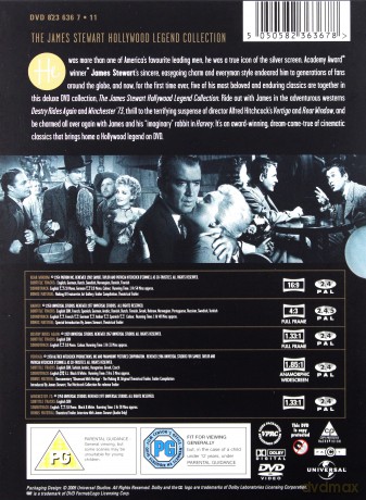 Vertigo Rear Window Harvey Winchester [5DVD]