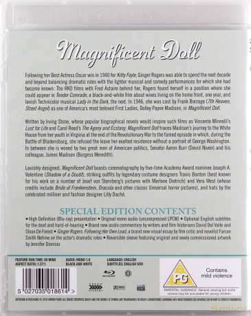 Magnificent Doll [Blu-Ray]