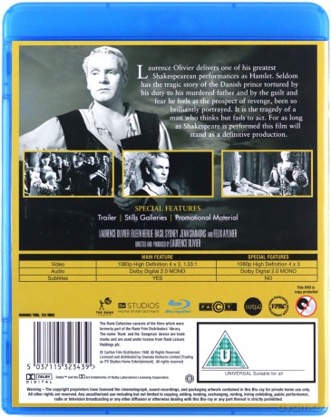 Hamlet [Blu-Ray]