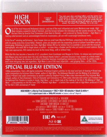 High Noon (W samo południe) [Blu-Ray]